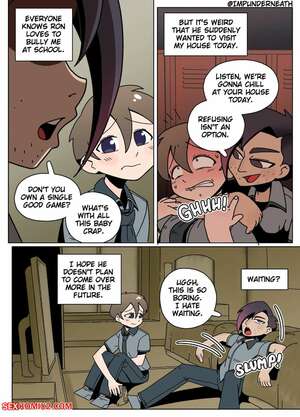 Porn comic Ellie Skinsuit. ImpUnderneath