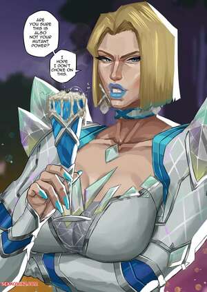 Porn comic Emma Frost. Marvel Rivals. Cyberboi