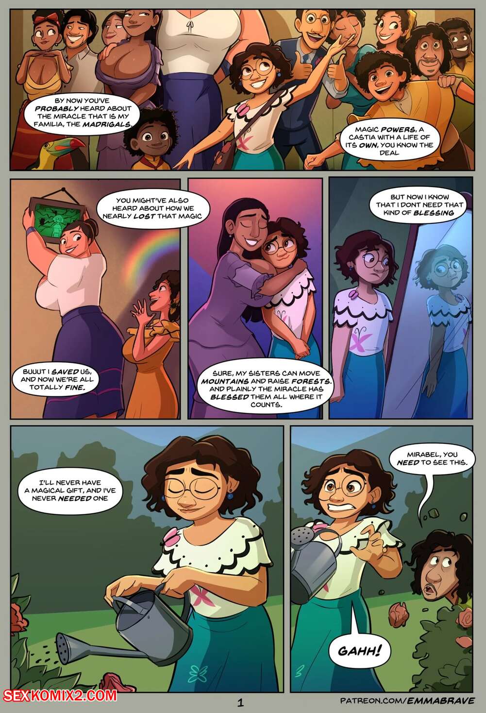 Porn comic Encanto 18+. EmmaBrave