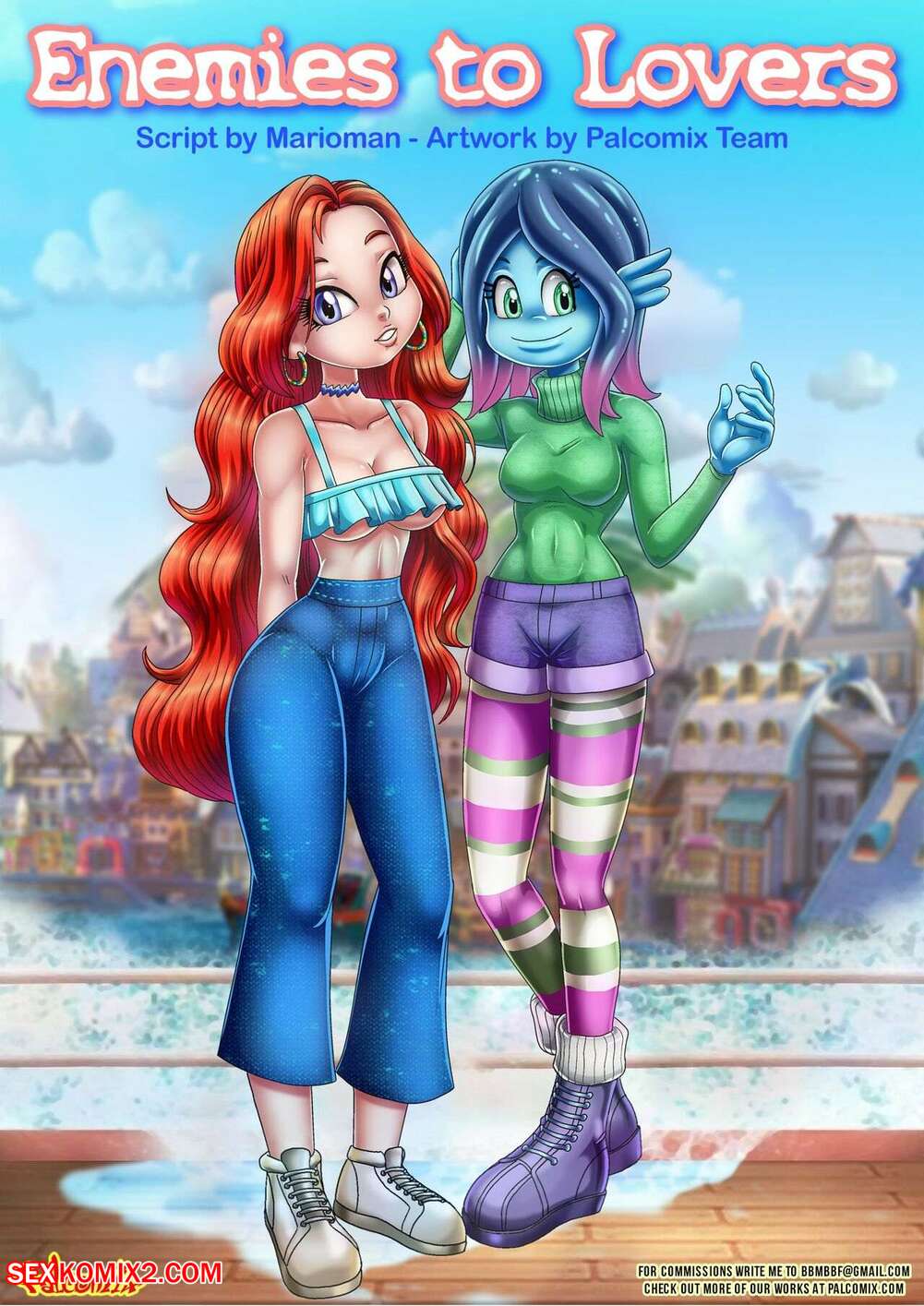 Porn comic Enemies to Lovers. Palcomix