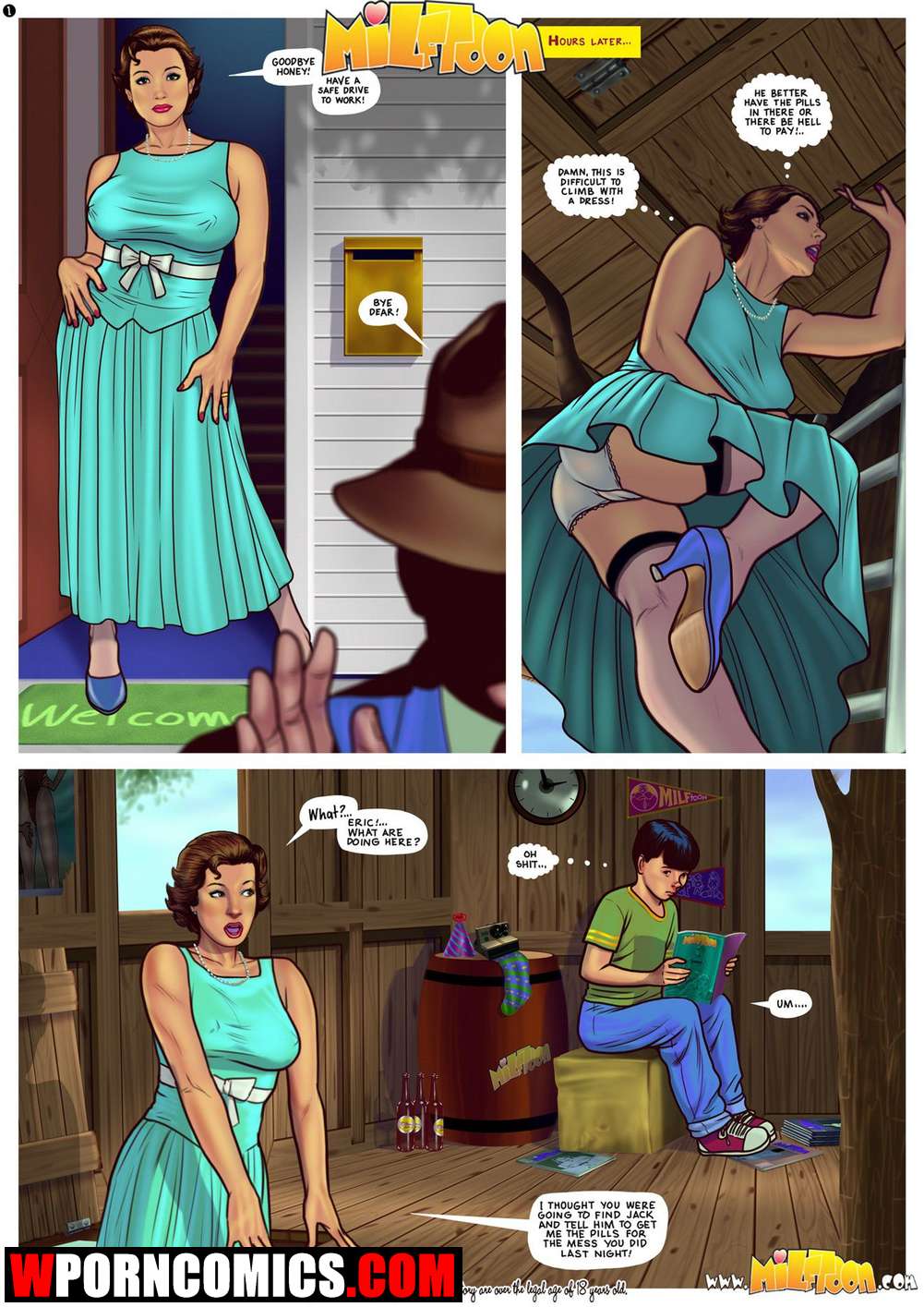 Porn comic Enjoy The Party. Part 3.