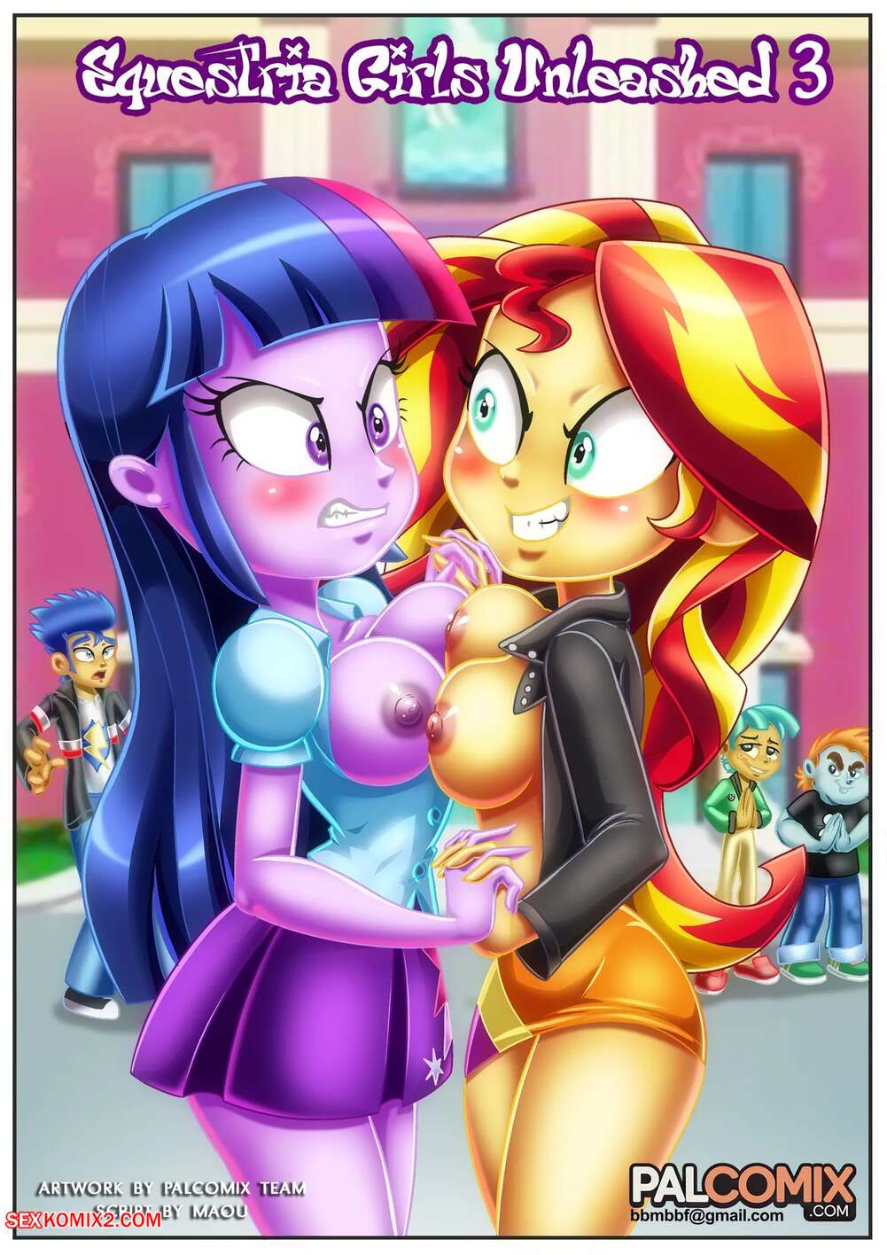 Porn comic Equestria Girls Unleashed 3. PalComix