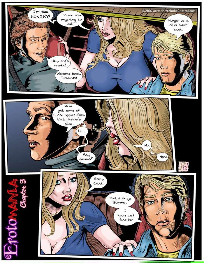 Porn comic Erotomania. Part 3.