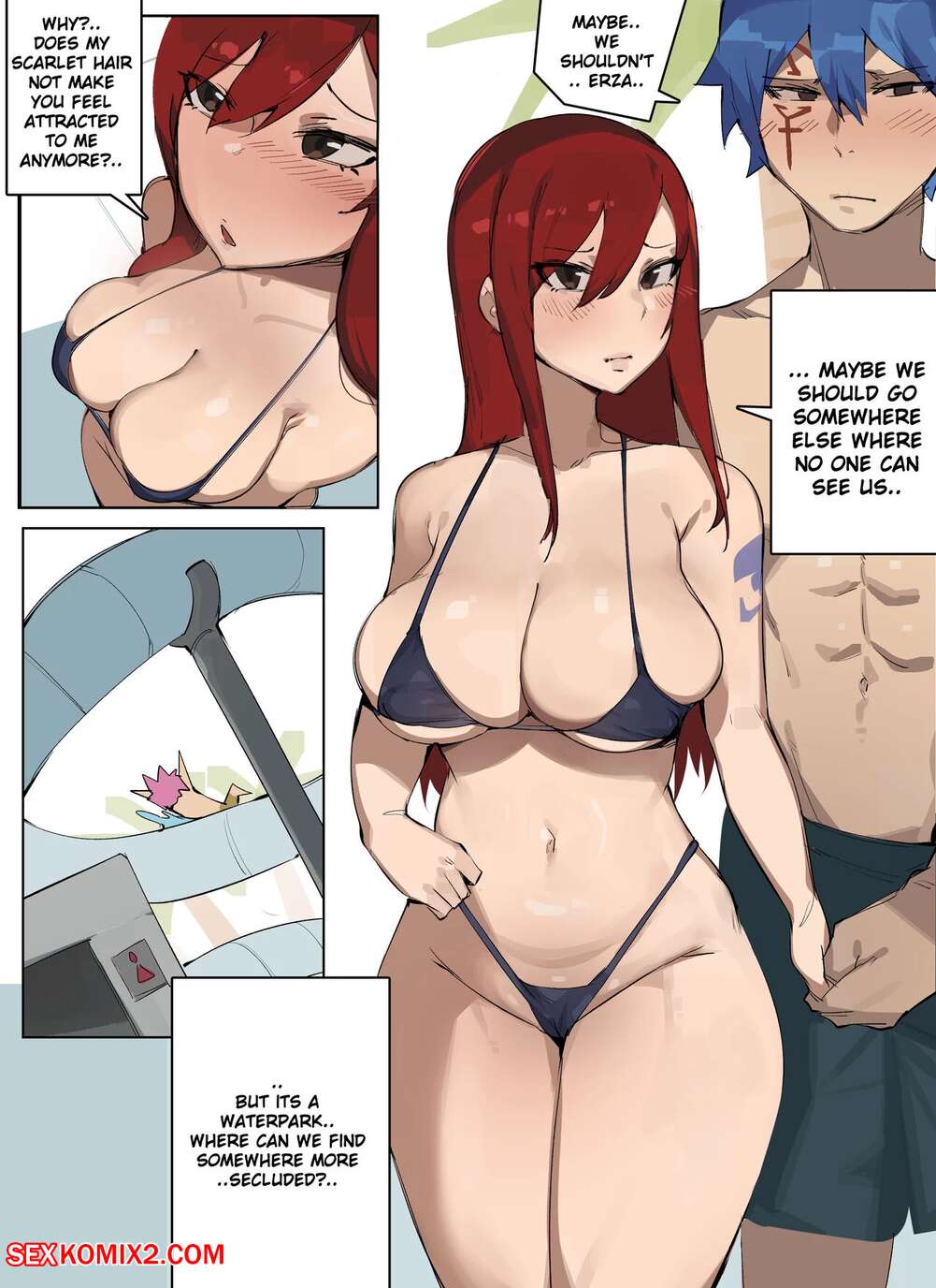 Porn comic Erza x Jellal. Elijahzx