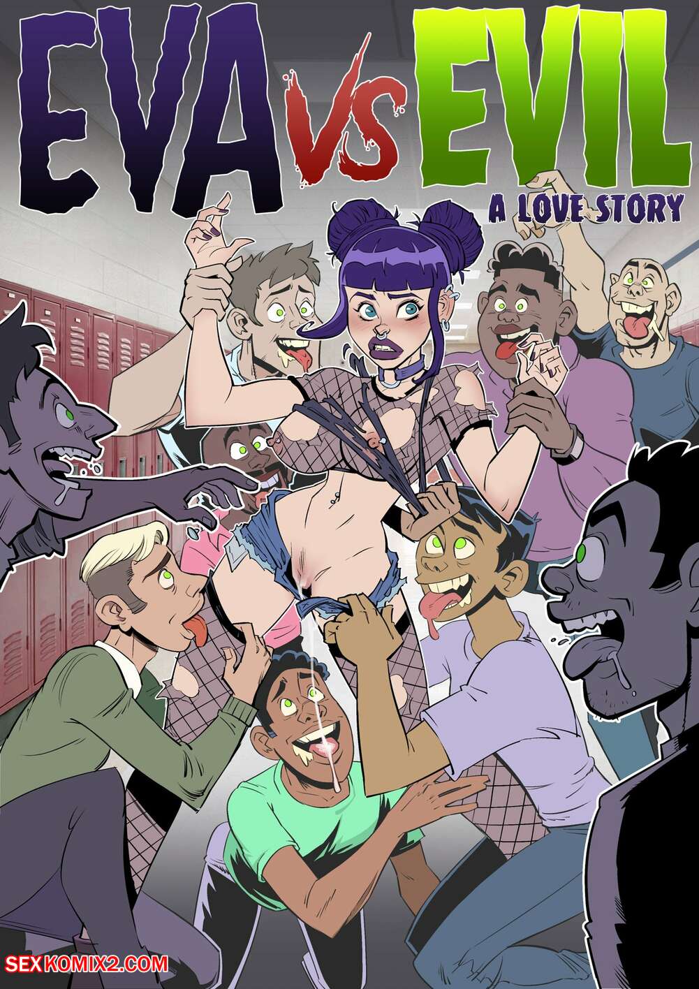 Porn comic Eva Vs. Evil. Chapter 2. Naughtycomix