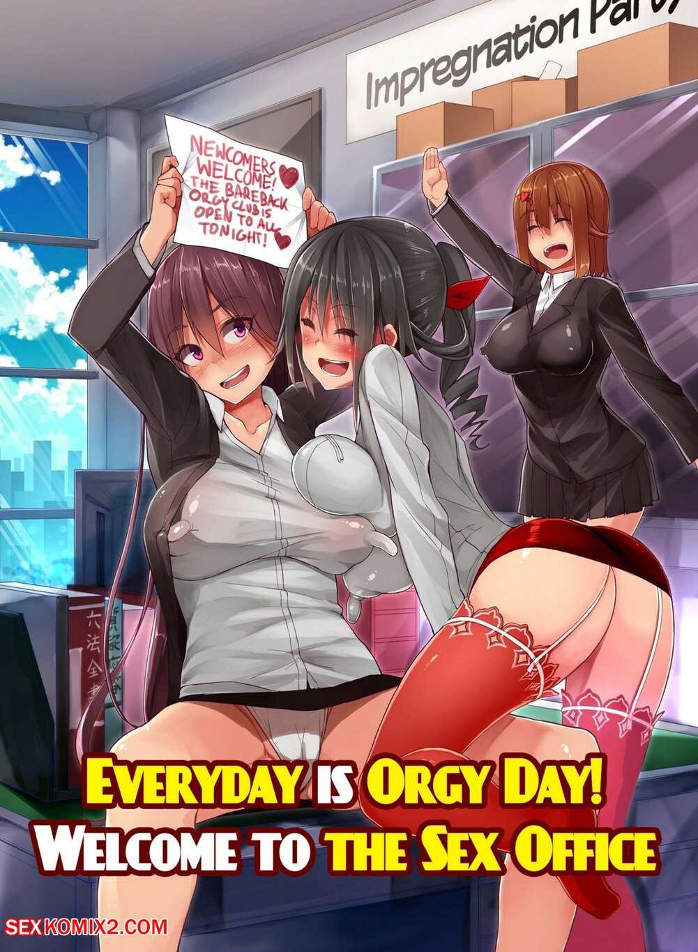Porn comic Everyday is Orgy Day. Welcome to the Sex. Eizan.