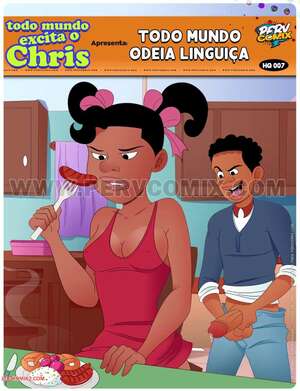 Porn comic Everyone excites Chris. Chapter 7. Todo mundo excita o Chris. PervComix