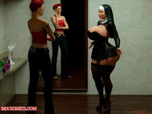 Porn comic Extra Renderings. The FOXXX. LILY A NUN AGAIN
