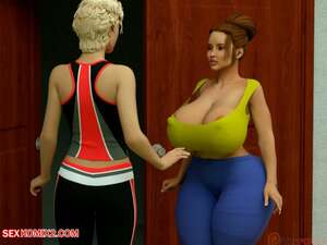 Porn comic Extra Renderings. The FOXXX. NAKED YOGA LESSONS I