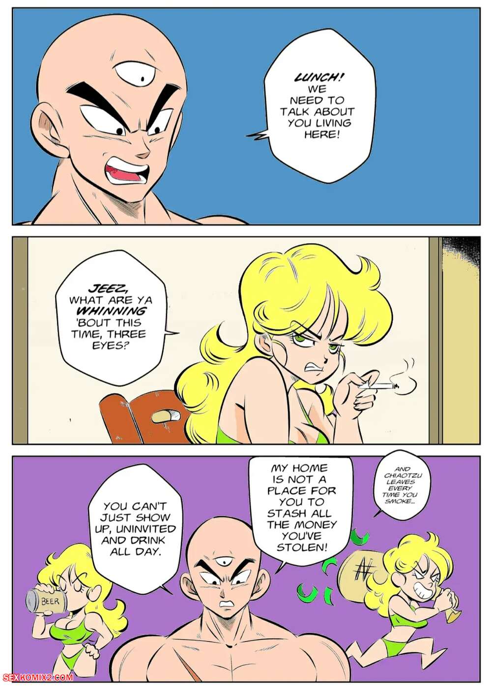 Porn comic Failure to launch. Dragon Ball. FunsexyDB