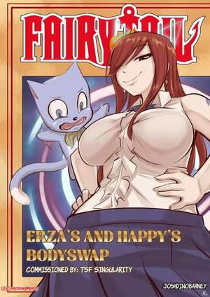 Porn comic Fairy Tail. Erzas and Happys Bodyswap. TSFSingularity.