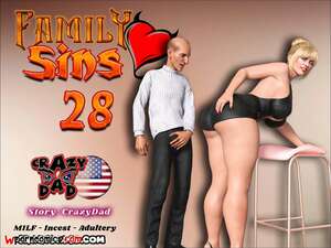 Porn comic Family Sins. Chapter 28. CrazyDad3D.