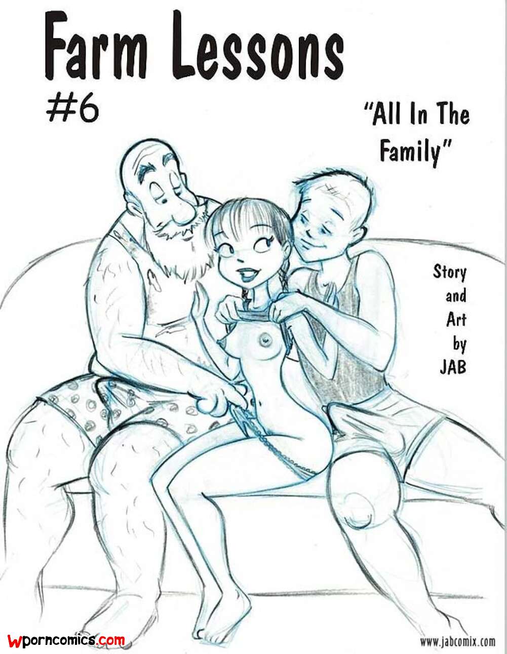 Porn comic Farm Lessons. All in the Family. Chapter 6. JABComix.