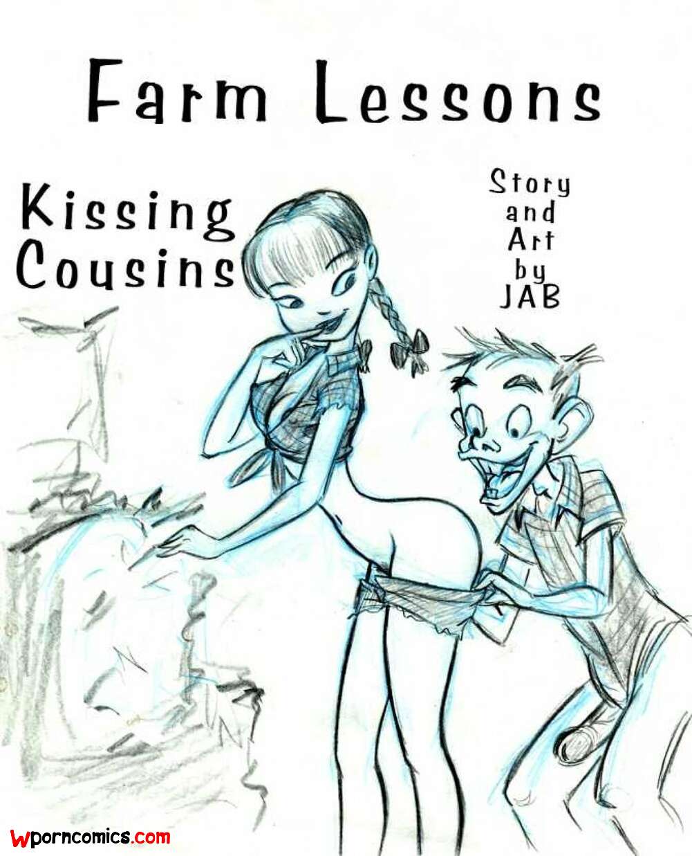Porn comic Farm Lessons. Kissing Cousins. Chapter 3. JABComix.