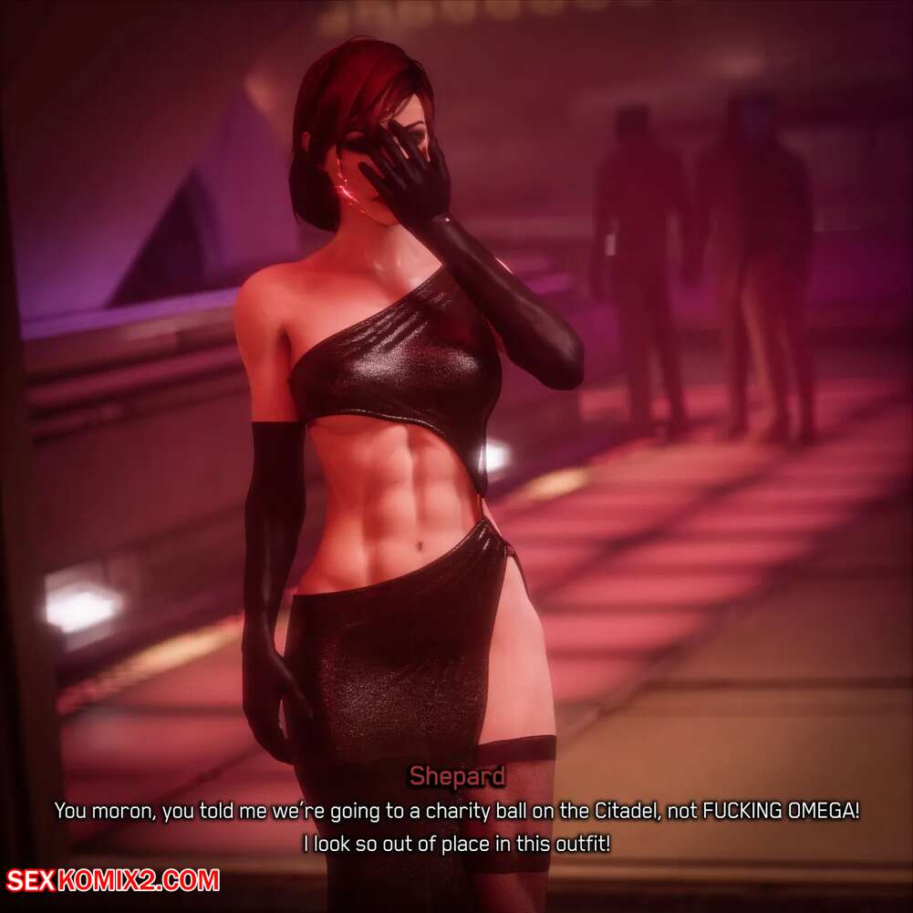 Porn comic Femsheps Night Out. Mass Effect. Currysfm