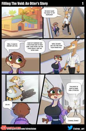 Porn comic Filling the Void. Siroc
