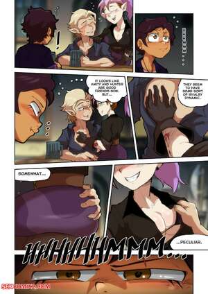 Porn comic Forbidden Temptation. The Owl House. Glitch.