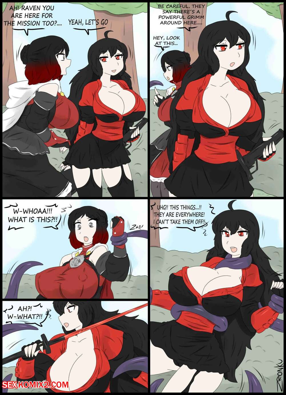 Porn comic Forest Fun. Tikoriko