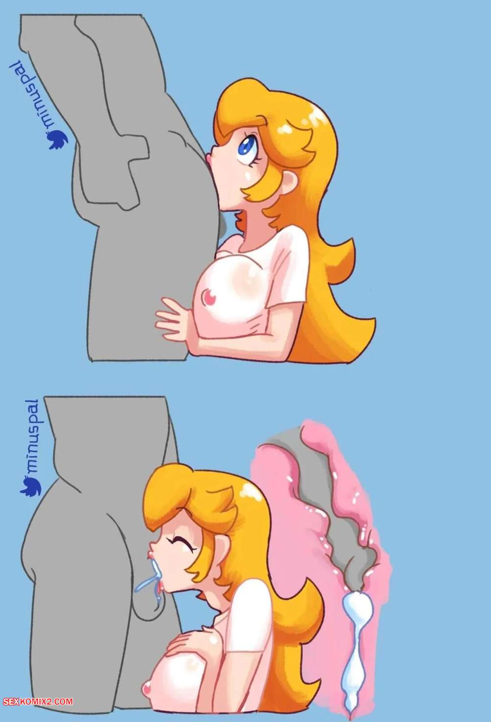 Porn comic Four Throats. Super Mario Brothers. Minuspal