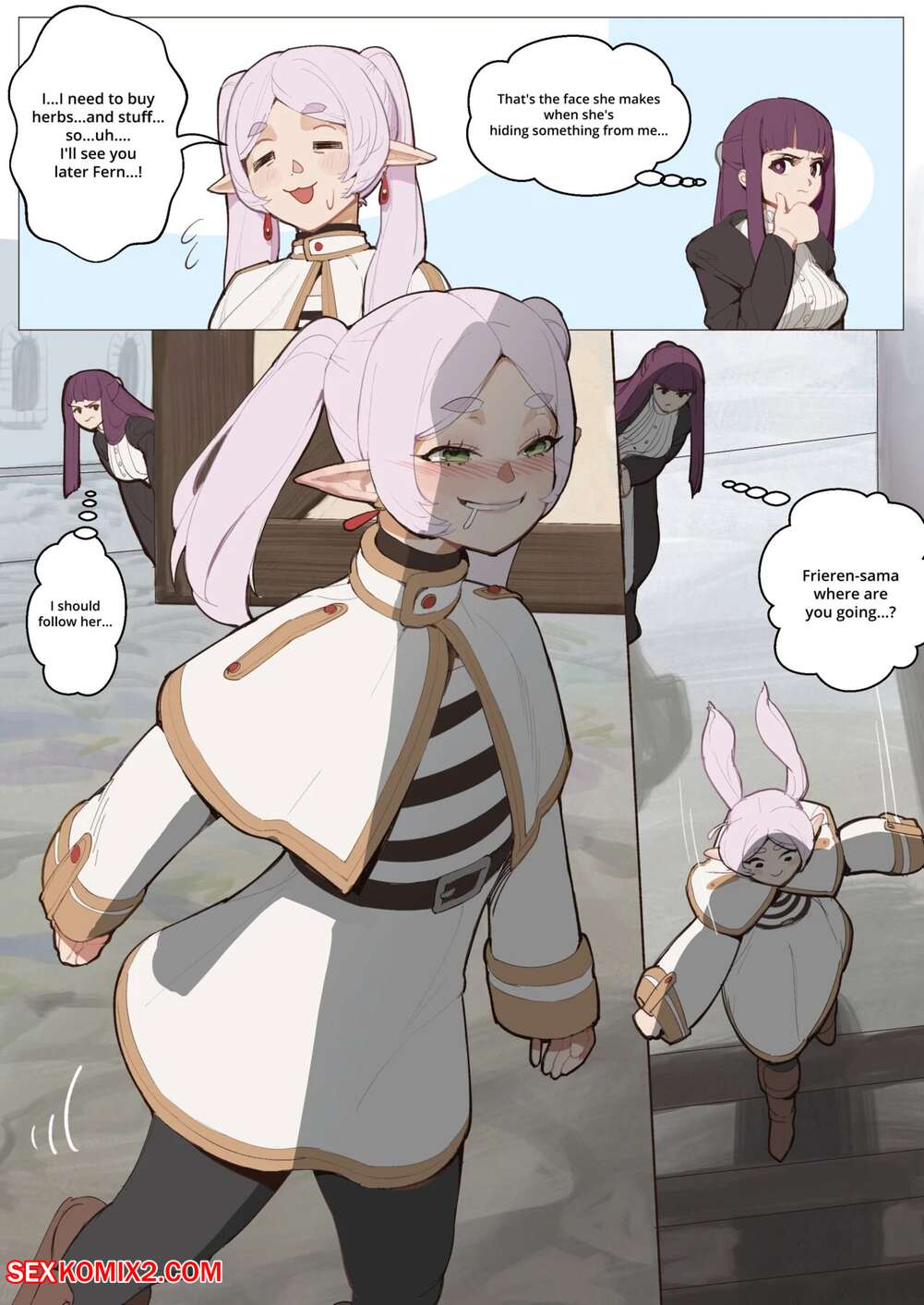 Porn comic Frieren Buys Herbs. Wjs07