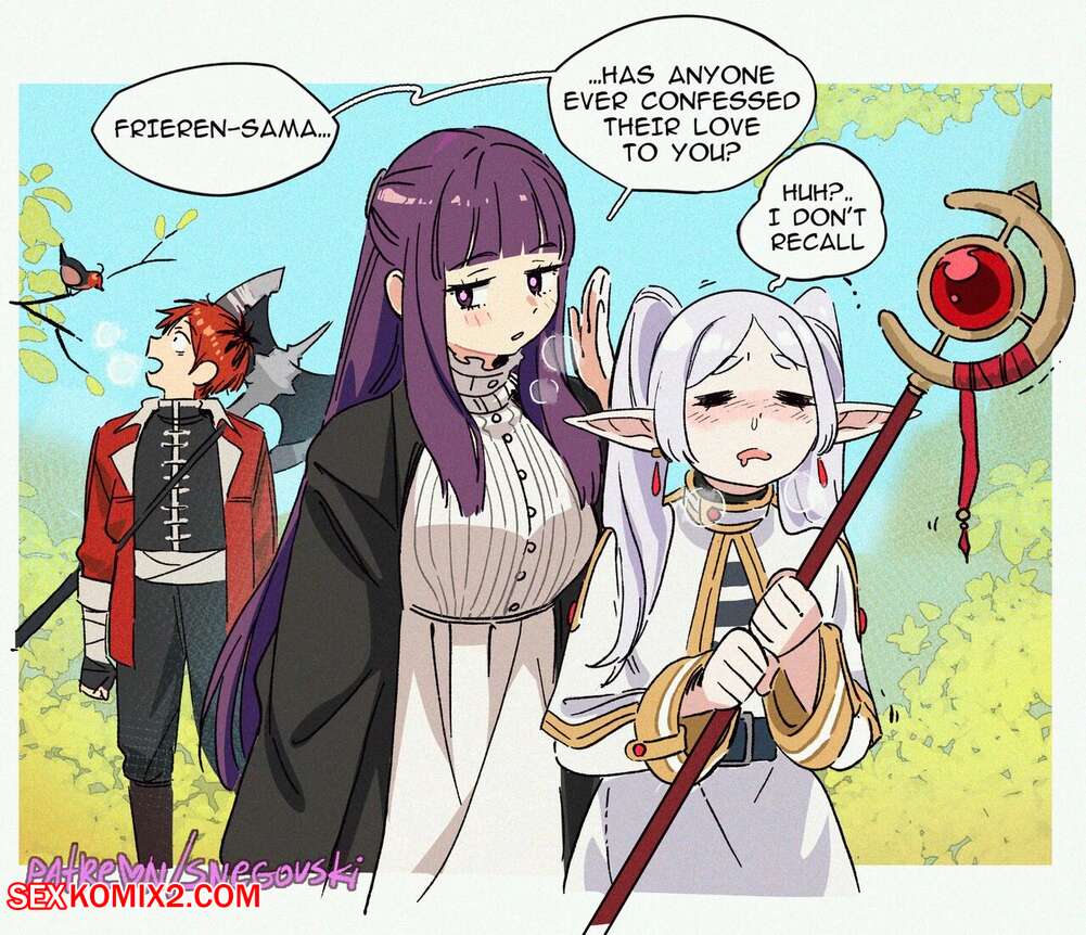 Porn comic Frieren the slowpoke.  Snegovski