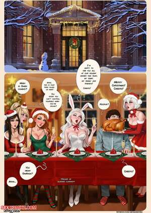 Porn comic Frozen Inc. Christmas Party 2022. Aroma Sensei.