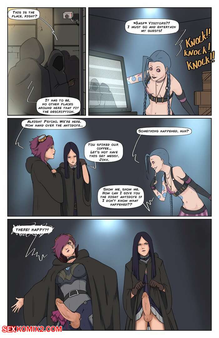 Porn comic Futa Vi and Cait x Jinx. Zaunderground