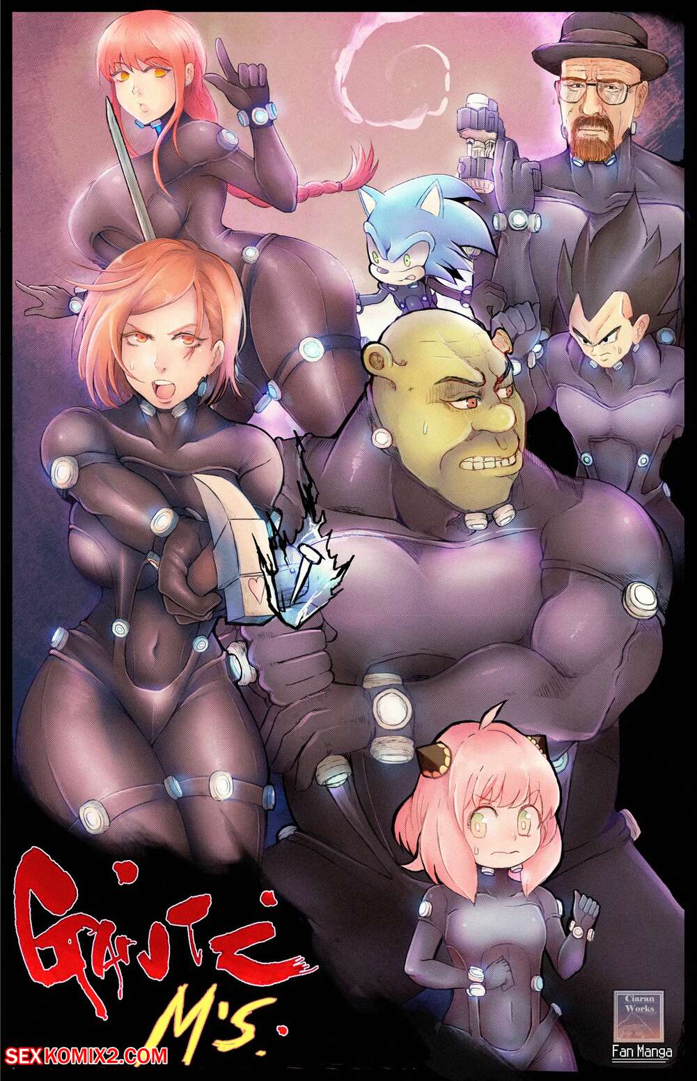 Porn comic Gantz Ms. Fan Manga.