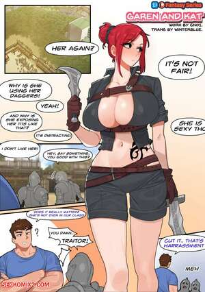 Porn comic Garen and Kat. League Of Legends. 6No1