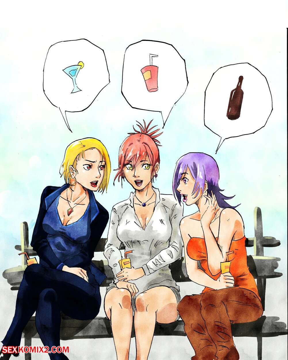 Porn comic GNO. Christmas. UselessBegging.