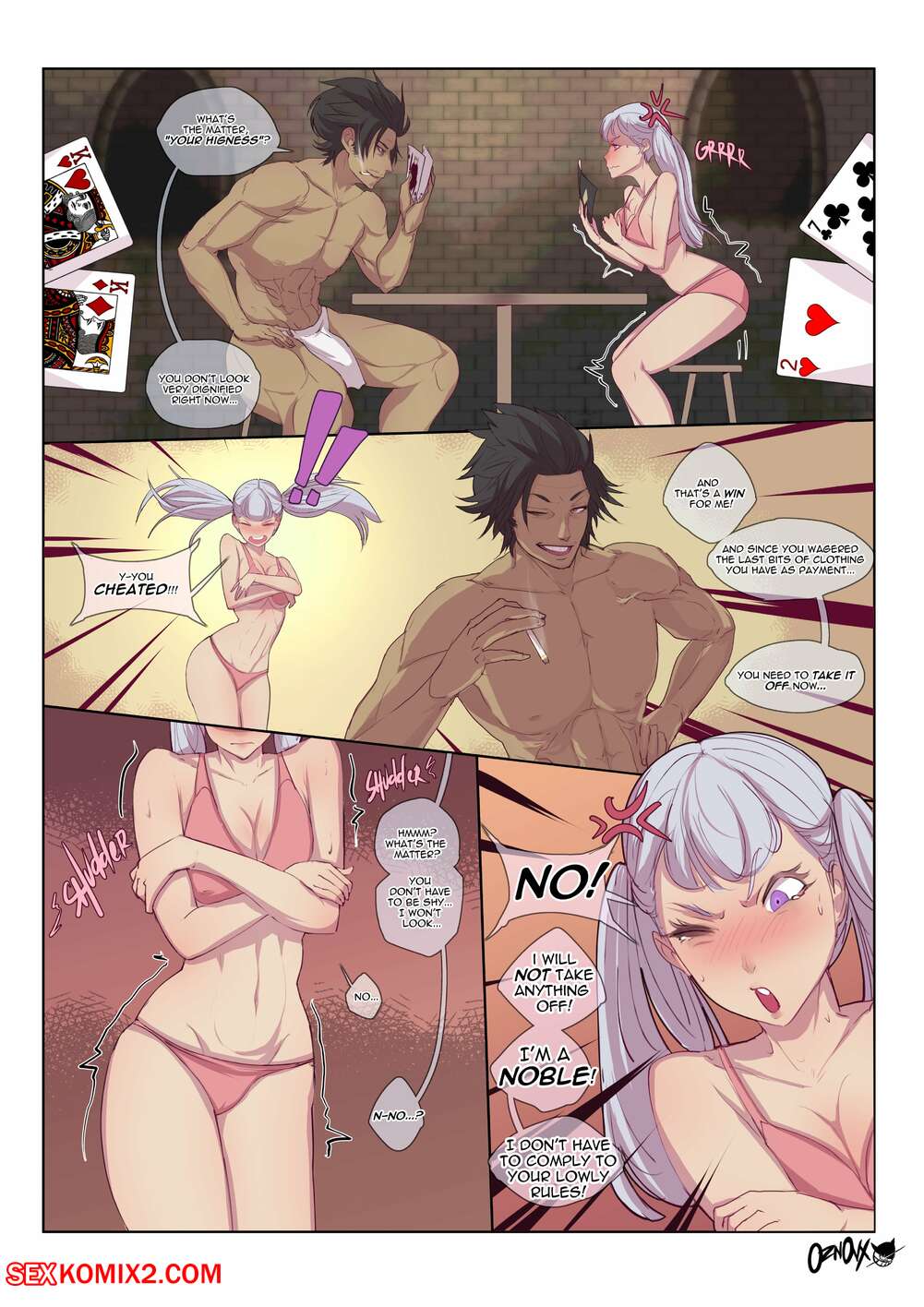 Porn comic Go Fish. Chapter 1. Black Clover. TSFSingularity.