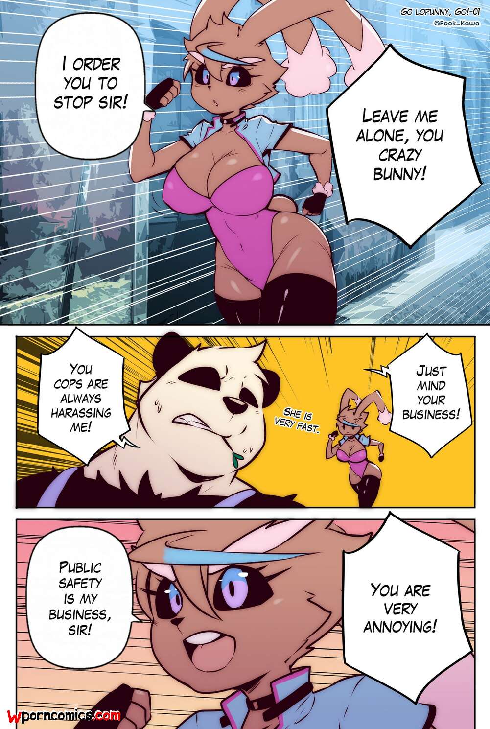 Porn comic Go Lopunny, Go. Rook Kawa