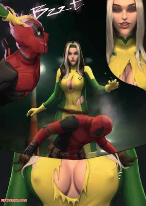 Porn comic Gone Rogue. Marvel Comics. TSFSingularity