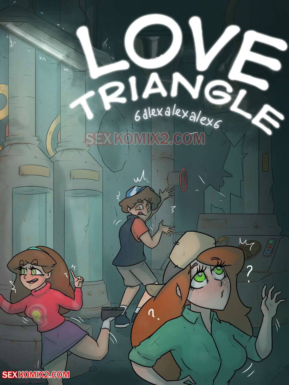 Porn comic Gravity falls. Love triangle. Bunker. 6alexalexalex6. sexkomix2.com.
