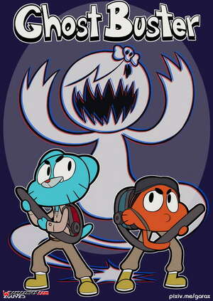 Porn comic Gumball Ghost Buster. Garabatoz