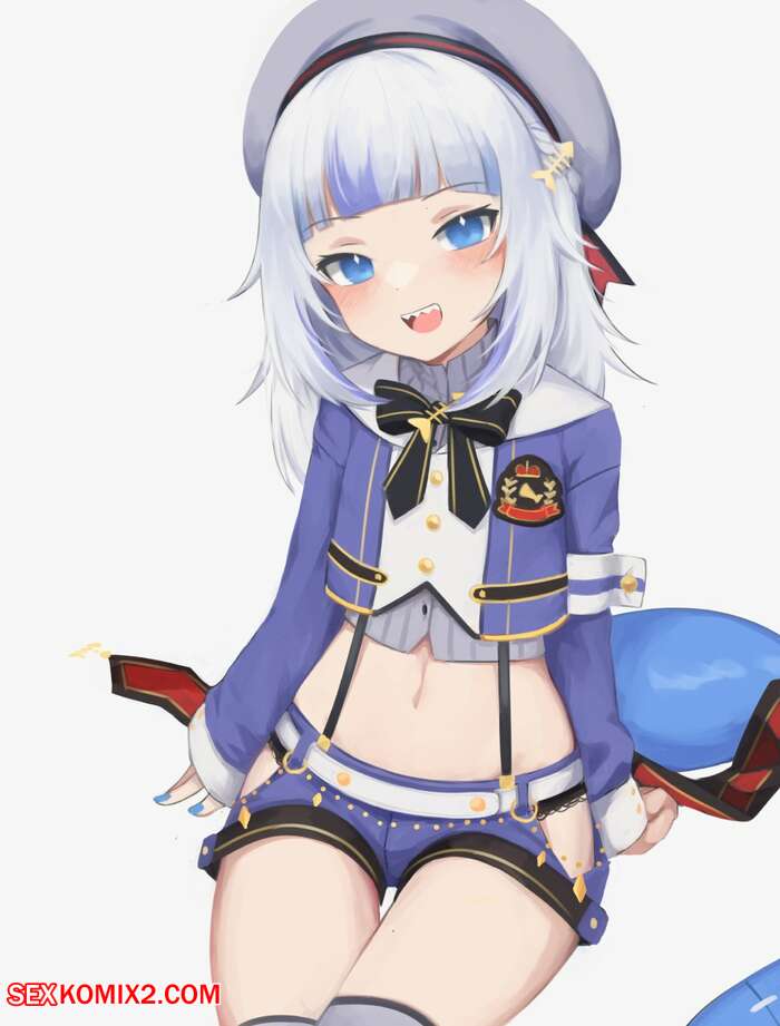 Porn comic Gura. Hololive