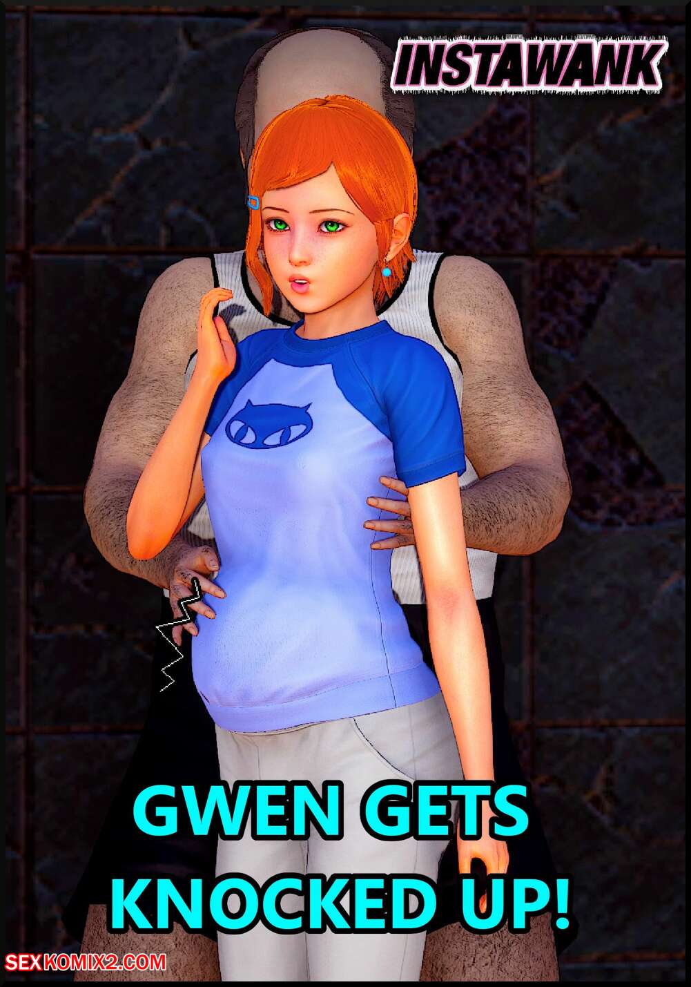 Porn comic Gwen Gets Knocked Up. Instawank