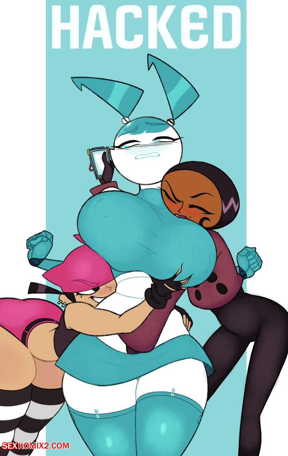 Porn comic Hacked. Zetaskully