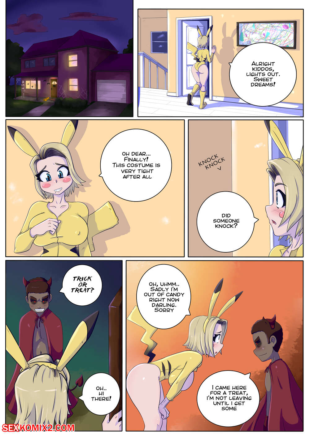 Porn comic Halloween Night And Cosplay. Marcus Crot