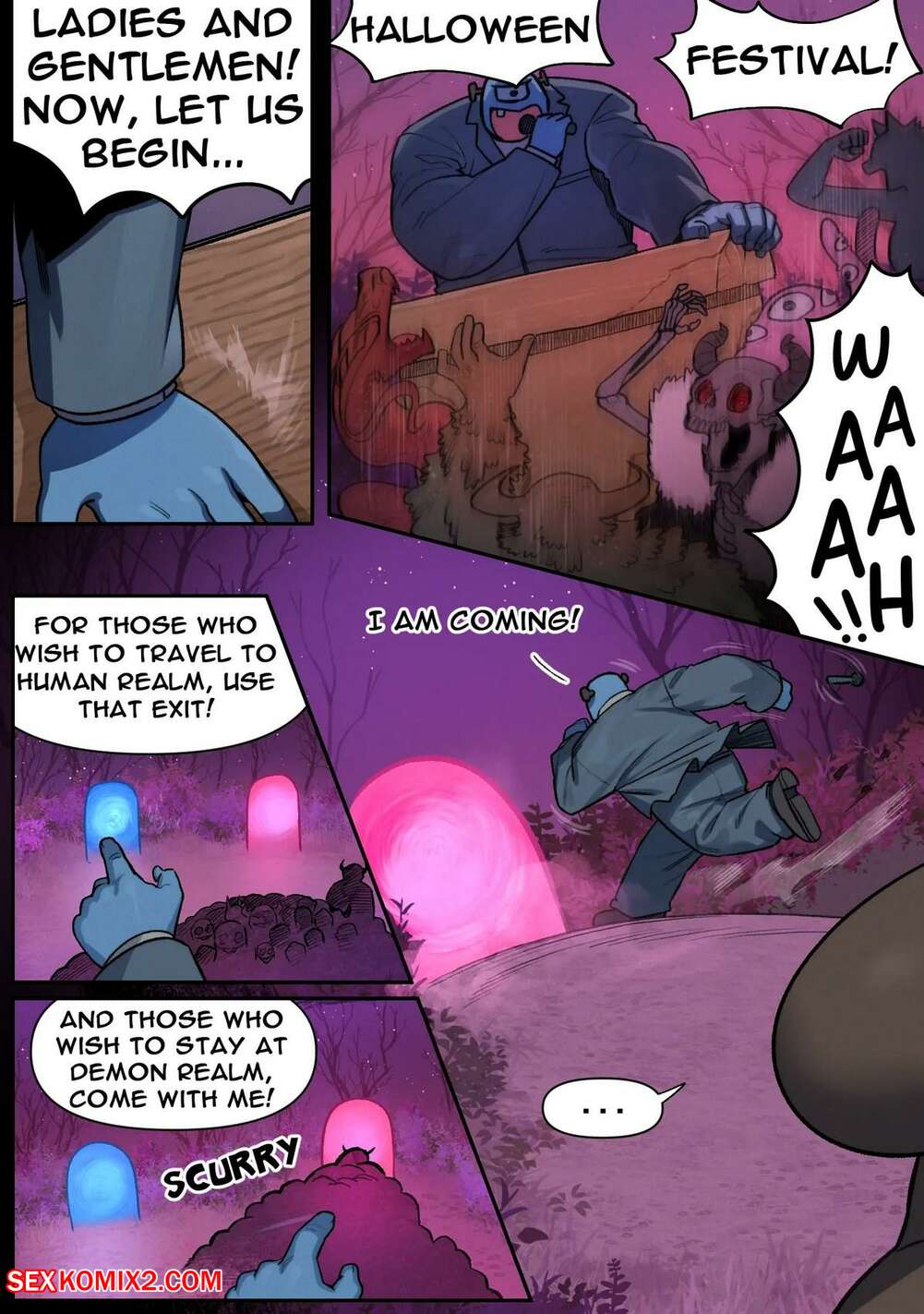 Porn comic Happy Halloween. 6no1