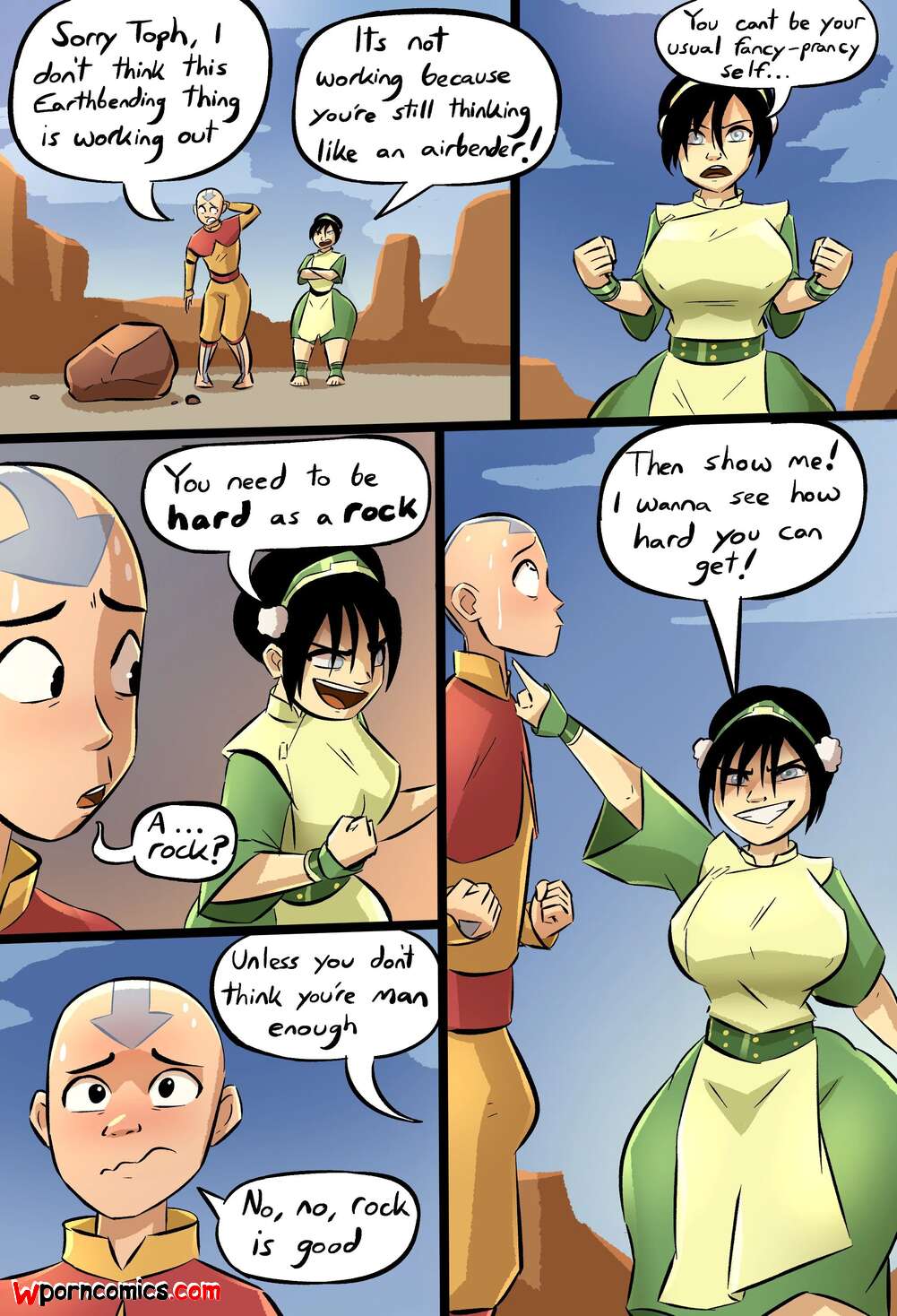 Porn comic Hard Work. Chapter 1. Avatar The Last Airbender. EmmaBrave.