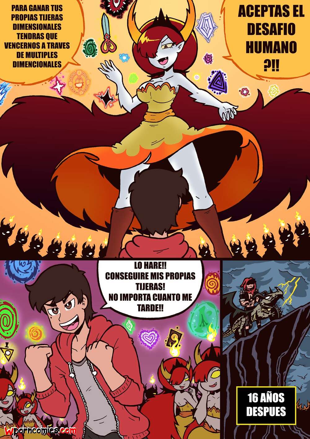 Porn comic Harem Neverzone World. Malandra