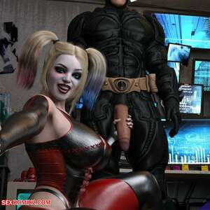 Porn comic Harley Fucks Batsy. Batman