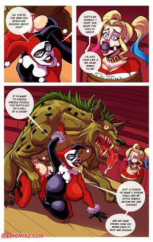 Porn comic Harley Quinn Sexual Adventures. Batman. Fontez.