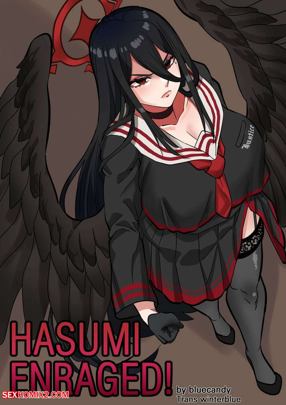 Porn comic Hasumi Enraged. BlueCandy