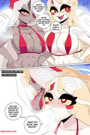 Porn comic Hazbin Summer. Carliabot