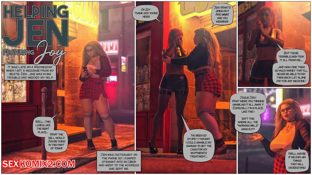 Porn comic Helping Jen. Tab109