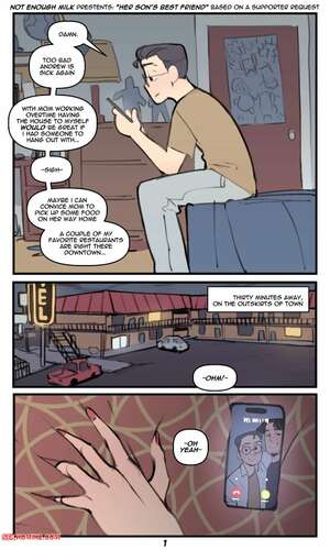 Porn comic Her Sons Best Friend. NotEnoughMilk.