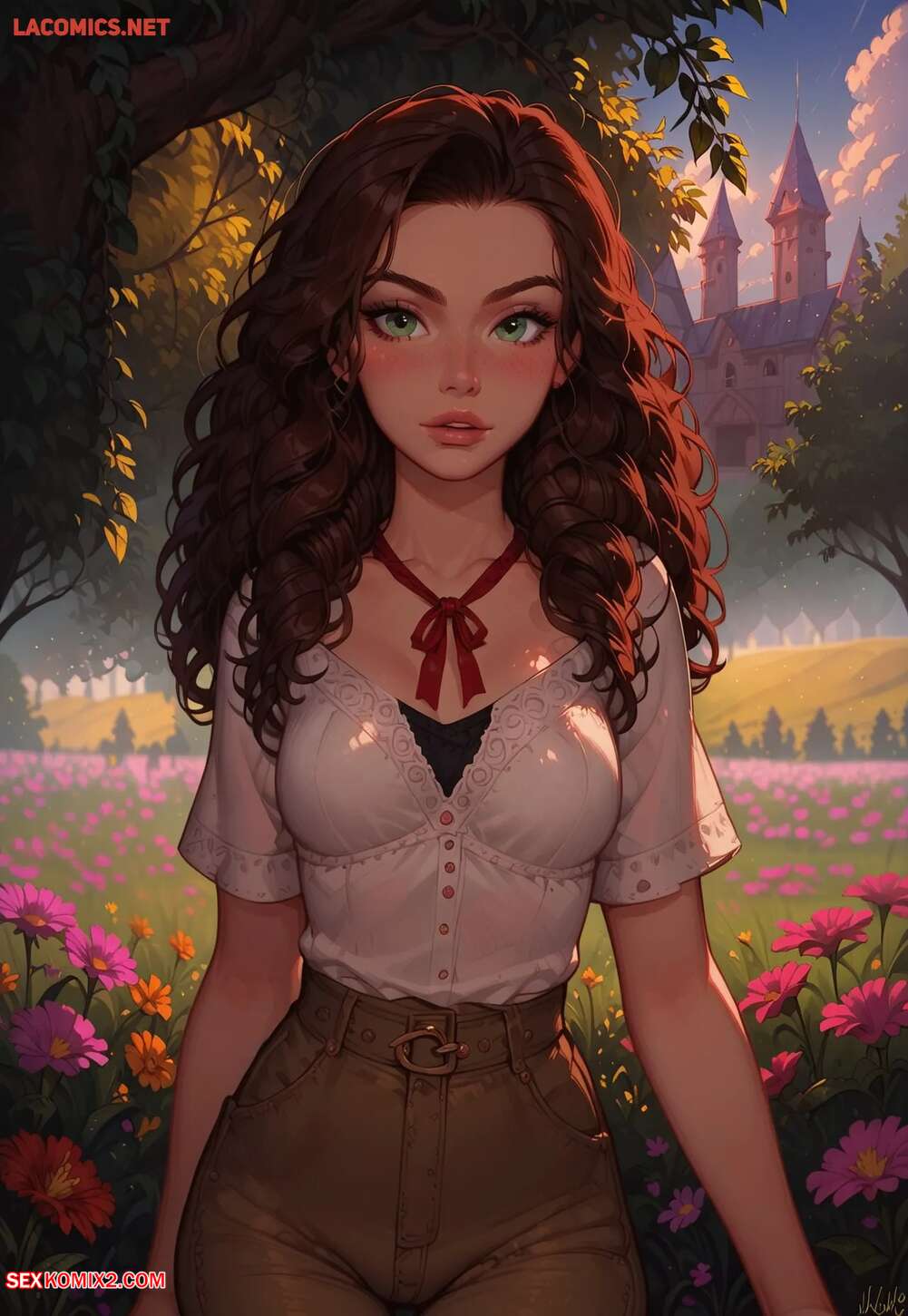 Porn comic Hermiones Private Cabin. LowFireStudios