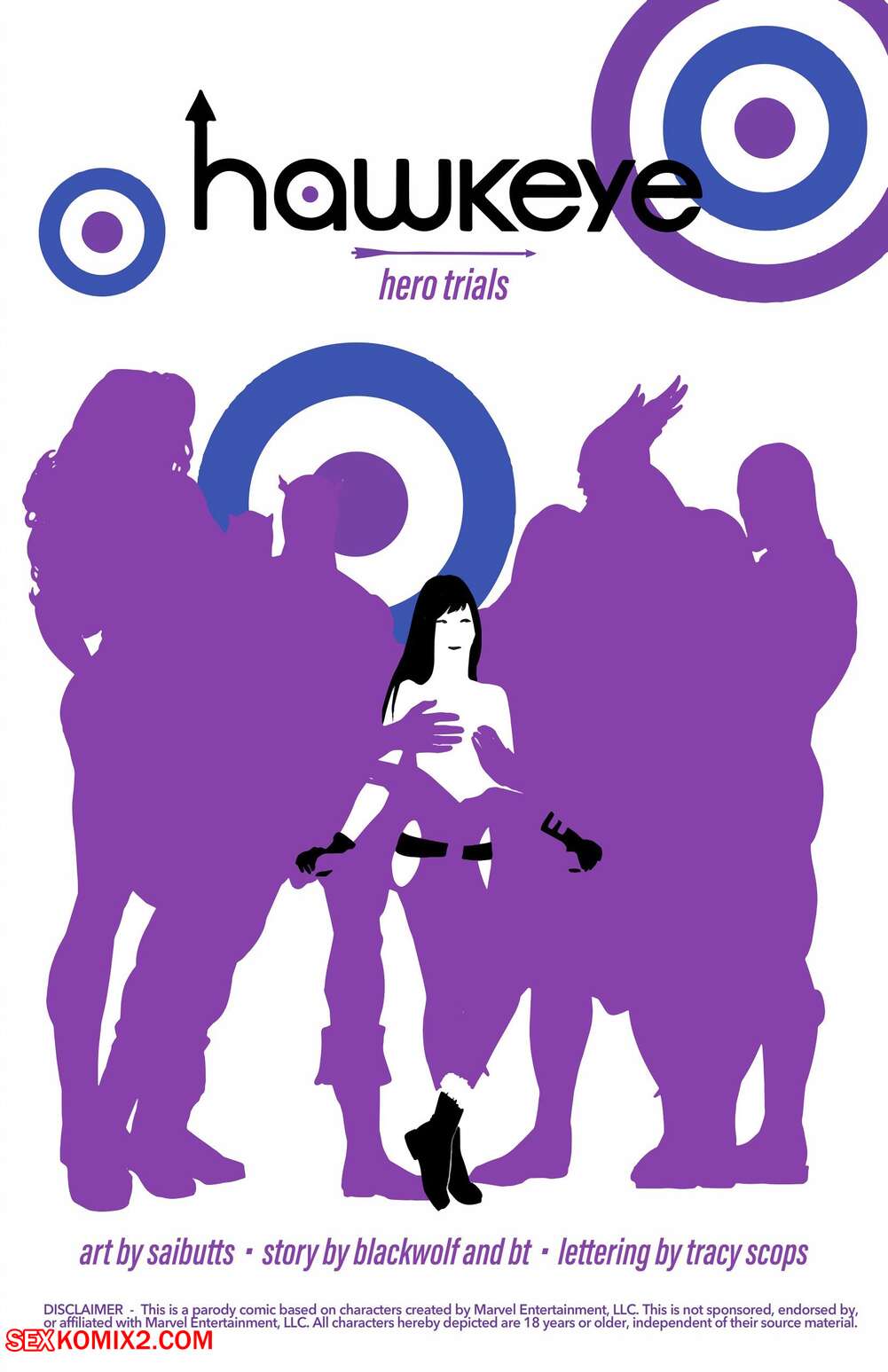 Porn comic Hero Trials. Hawkeye. Tracy Scops.